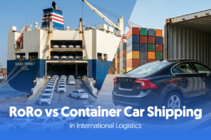 RoRo vs Container Car Shipping in International Logistics