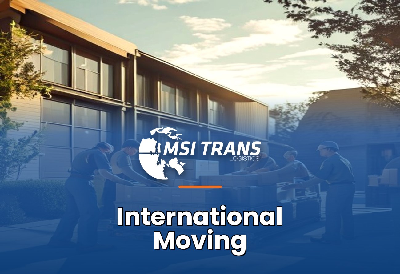 MSI Trans Uluslararası Nakliyat Hizmetleri – ahşap kasaların sevkiyat konteynerine profesyonel ekip tarafından yüklenmesi.
